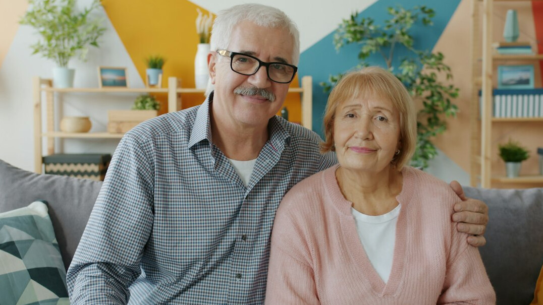 happy retired man