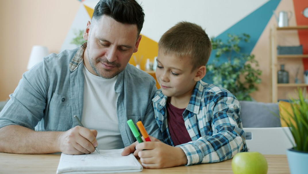family saving money together